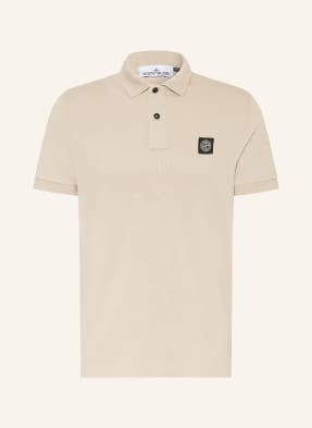 Stone Island Piqué-Poloshirt beige