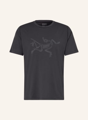 Arc'teryx Funkční Tričko Cormac černá / šedá