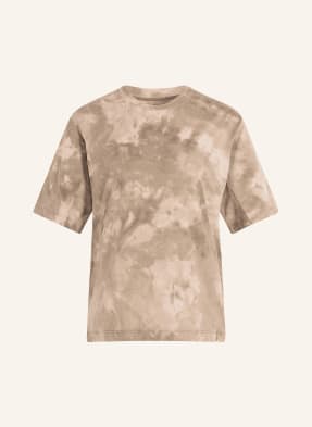 Adidas Terrex Funkční Tričko Terrex Multi Spray Dye hnědá / béžová