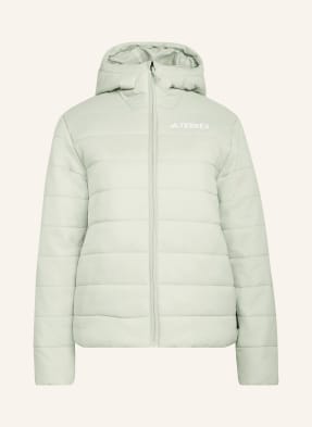Adidas Terrex Prošívaná Bunda Multi Essentials Climawarm světle zelená