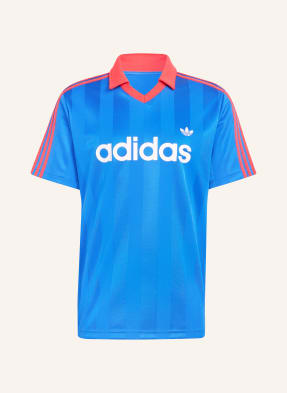 Adidas Originals Tričko Archive Collar modrá / červená