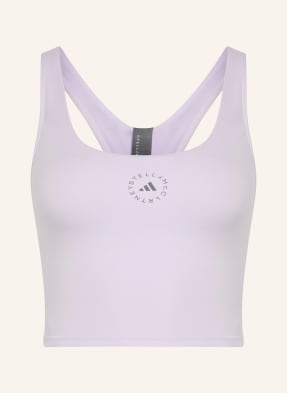 Adidas By Stella Mccartney Krátký Top Adidas By Stella Mccartney světle fialová