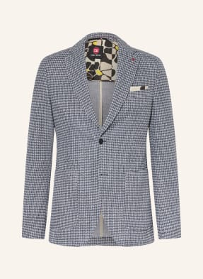 Cg - Club Of Gents Sako Z Džersího Úpletu Cg Carter, Slim Fit tmavě modrá / světle šedá