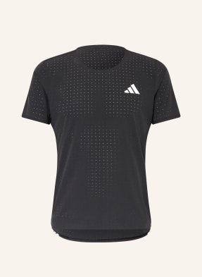 Adidas Běžecké Tričko Adizero černá / bílá