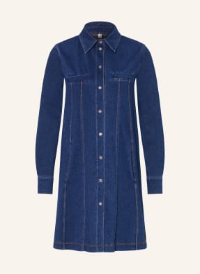 Riani Džínové Košilové Šaty 423 light authentic blue