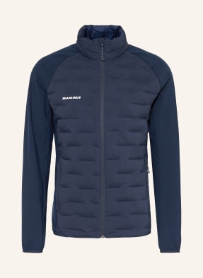 Mammut Hybridní Prošívaná Bunda Sender In tmavě modrá