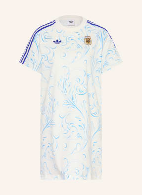 Adidas Jerseyové Šaty Argentinien Originals bílá / modrá