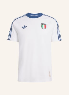 Adidas Tričko Itálie Originals bílá / zlatá / modrá