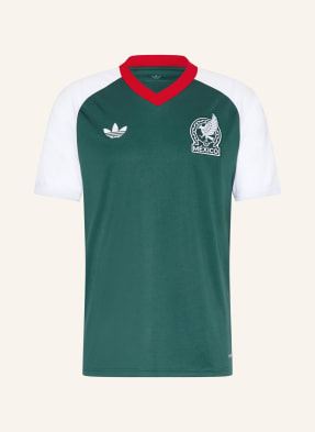 Adidas Rozcvičovací Dres Mexiko 26 tmavě zelená / červená / bílá