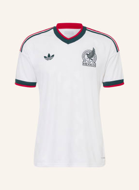 Adidas Auswärtstrikot Mexiko 26 weiss