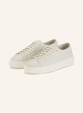 Santoni Tenisky Clean světle šedá