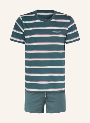 Marc O'polo Shorty-Schlafanzug blau