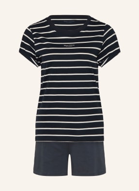 Marc O'polo Shorty-Schlafanzug blau