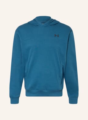 Under Armour Mikina S Kapucí Ua Rival Lightweight modrá / černá