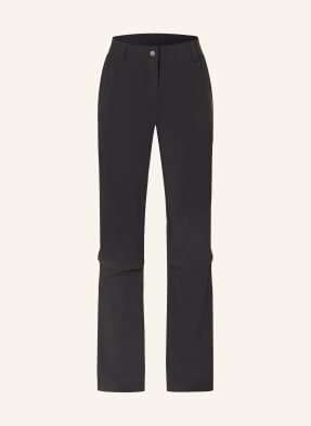 Vaude Kalhoty S Odnímatelnými Nohavicemi Farley Stretch Capri černá