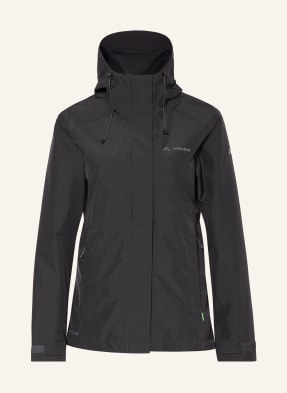 Vaude Nepromokavá Bunda Strathcona černá