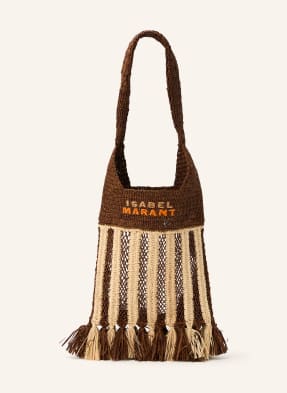 Isabel Marant Schultertasche Praia Small braun