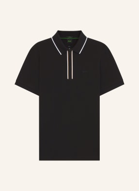 Boss Jersey-Poloshirt Philix schwarz