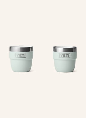 Yeti Sada 2 Kusů Termohrnků Rambler® mátová / stříbrná