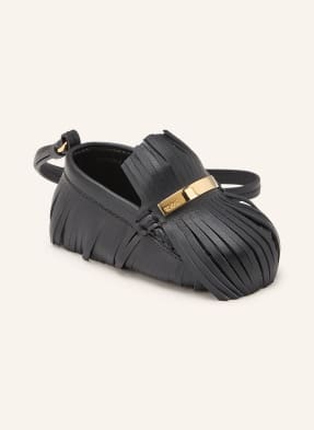 Tod's Taschenanhänger Gommino schwarz