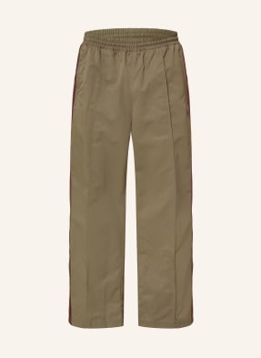 Adidas Originals Tréninkové Kalhoty Britcore olivová / tmavě červená