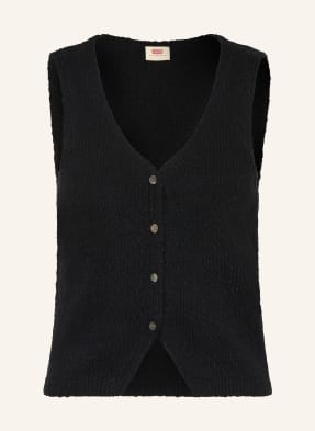 Levi's® Pletená Vesta Helen černá