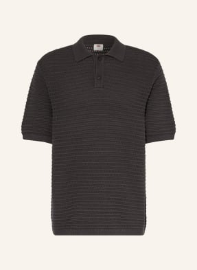 Levi's® Pletené Polo Tričko Laguna Relaxed Fit černá