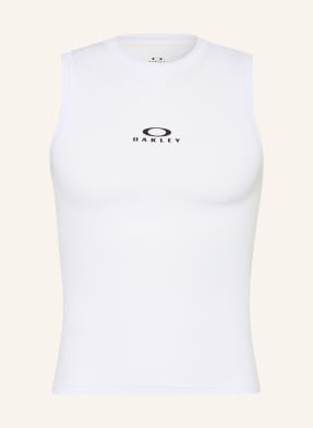 Oakley Cyklistické Tričko Endurance Base Layer Sleeveles bílá / černá