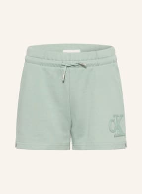 Calvin Klein Sweatshorts gruen