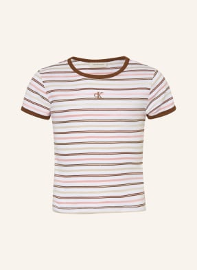 Calvin Klein T-Shirt Yarndye pink