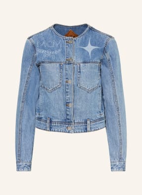 Mcm Džínová Bunda 1h light denim