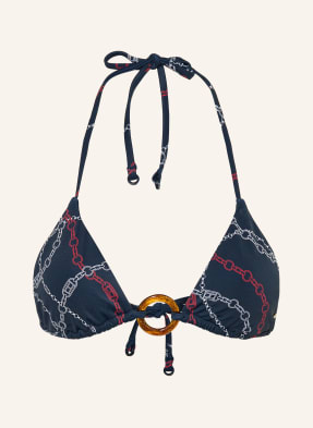 Tommy Hilfiger Triangel-Bikini-Top blau