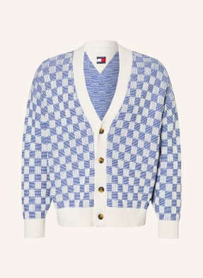 Tommy Jeans Svetr modrá / bílá