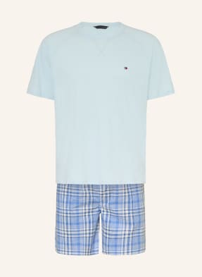 Tommy Hilfiger Shorty-Schlafanzug blau