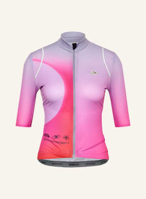 Café Du Cycliste Cyklistický Dres Mona neonově růžová / světle fialová