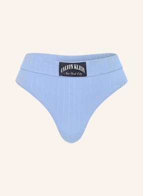 Calvin Klein String Heritage Classic Cotton Stretch blau