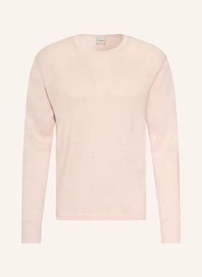 Calvin Klein Pullover Mit Leinen rosa