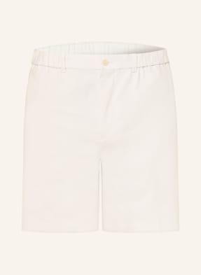 Calvin Klein Chinoshorts Straight Fit Mit Leinen weiss