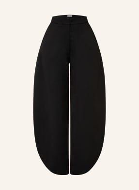 Alaïa Kalhoty Petal černá