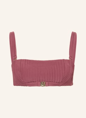 Boss Bandeau-Bikini-Top Double B rot