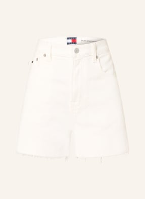 Tommy Jeans Džínové Šortky 1d0 denim white