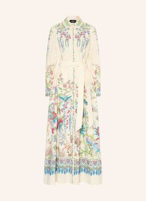 Etro Hemdblusenkleid weiss