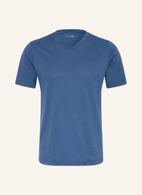 Schiesser Schlafshirt Mix+Relax blau