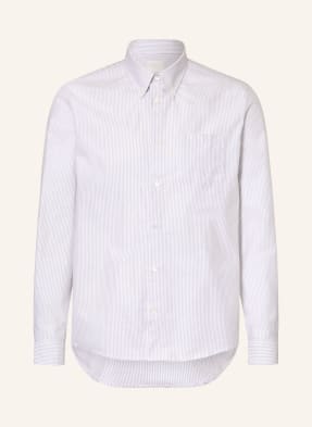 A.P.C. Košile Chemise Comfort Fit černošedá / bílá