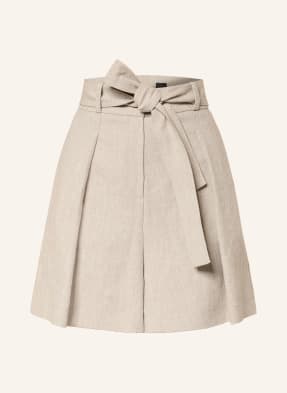 Boss Shorts Tojuna Mit Leinen beige