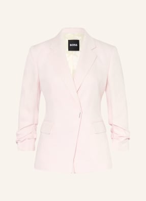 Boss Blazer Jia Mit Leinen Und 3/4-Arm rosa