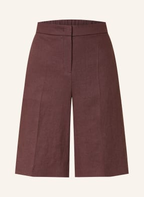 Boss Bermudas Tianala Mit Leinen braun