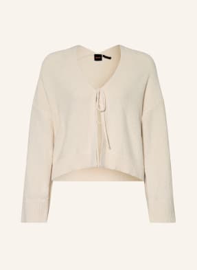 Boss Strickjacke Forleans weiss