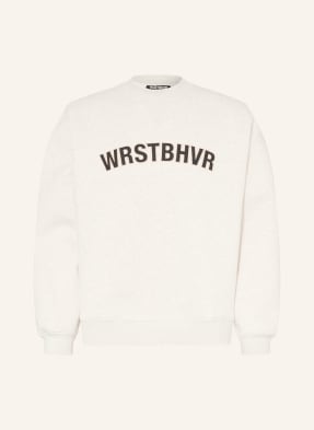 Wrstbhvr Mikina Luzon bílá / světle šedá / černá