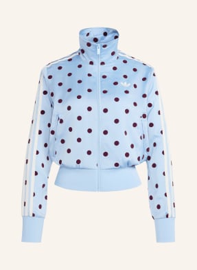 Adidas Originals Mikina Satin Polka Dots Tt tmavě modrá / tmavě červená / bílá